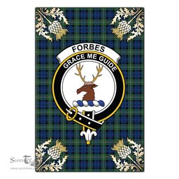 Scotstee Shop Forbes Ancient Clan Crest Gold Thistle New Garden Flag, buffalo plaid garden flag,scottish clan flags,scottish clan flags uk,scottish family crest flags,scottish flag tartans,Scottish Tartan House Flag,Tartan Clan Flag,tartan day flag,Tartan Garden Flag,Clan Badge Tartan Flag,clan tartan flag,green tartan flag, scottish family crest flags,scottish clan flags,scottish clan flags uk,scottish family crest flags,scottish flag tartans,scottish tartan flag,tartan army flag