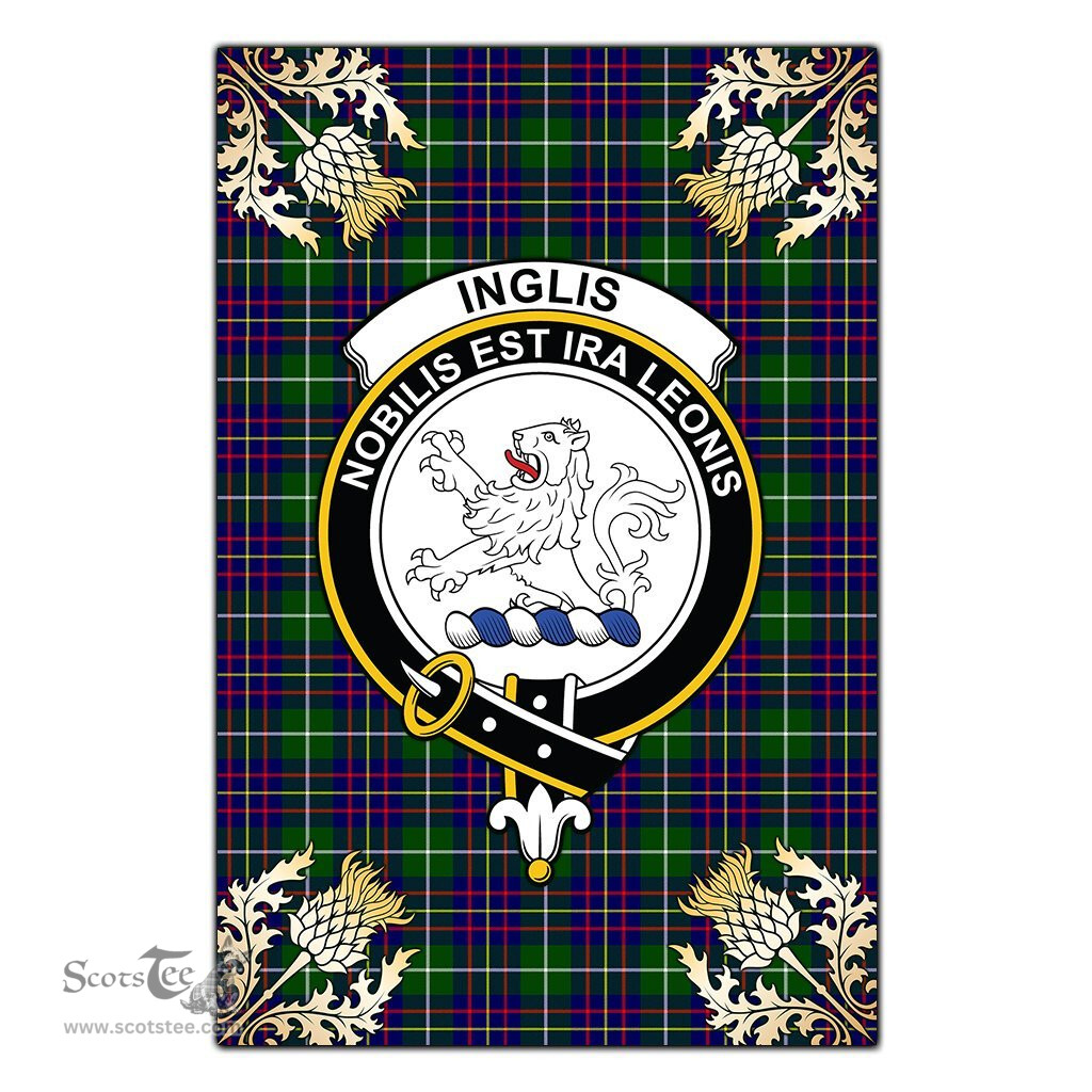 Scotstee Shop Inglis Modern Clan Crest Gold Thistle New Garden Flag, buffalo plaid garden flag,scottish clan flags,scottish clan flags uk,scottish family crest flags,scottish flag tartans,Scottish Tartan House Flag,Tartan Clan Flag,tartan day flag,Tartan Garden Flag,Clan Badge Tartan Flag,clan tartan flag,green tartan flag, scottish family crest flags,scottish clan flags,scottish clan flags uk,scottish family crest flags,scottish flag tartans,scottish tartan flag,tartan army flag
