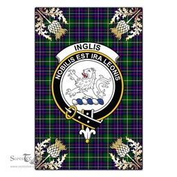 Scotstee Shop Inglis Modern Clan Crest Gold Thistle New Garden Flag, buffalo plaid garden flag,scottish clan flags,scottish clan flags uk,scottish family crest flags,scottish flag tartans,Scottish Tartan House Flag,Tartan Clan Flag,tartan day flag,Tartan Garden Flag,Clan Badge Tartan Flag,clan tartan flag,green tartan flag, scottish family crest flags,scottish clan flags,scottish clan flags uk,scottish family crest flags,scottish flag tartans,scottish tartan flag,tartan army flag