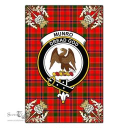 Scotstee Shop Munro Modern Clan Crest Gold Thistle New Garden Flag, buffalo plaid garden flag,scottish clan flags,scottish clan flags uk,scottish family crest flags,scottish flag tartans,Scottish Tartan House Flag,Tartan Clan Flag,tartan day flag,Tartan Garden Flag,Clan Badge Tartan Flag,clan tartan flag,green tartan flag, scottish family crest flags,scottish clan flags,scottish clan flags uk,scottish family crest flags,scottish flag tartans,scottish tartan flag,tartan army flag