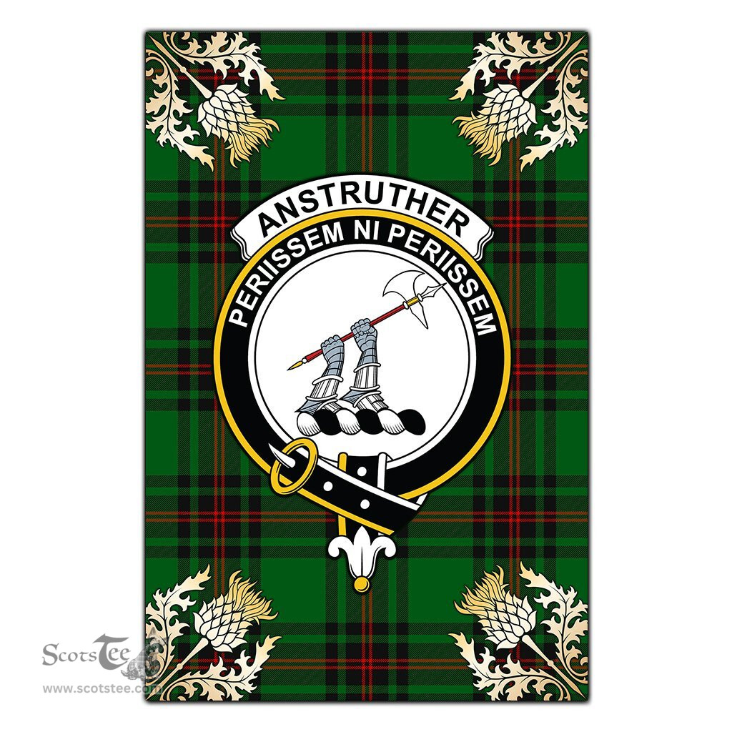 Scotstee Shop Anstruther Clan Crest Gold Thistle New Garden Flag, buffalo plaid garden flag,scottish clan flags,scottish clan flags uk,scottish family crest flags,scottish flag tartans,Scottish Tartan House Flag,Tartan Clan Flag,tartan day flag,Tartan Garden Flag,Clan Badge Tartan Flag,clan tartan flag,green tartan flag, scottish family crest flags,scottish clan flags,scottish clan flags uk,scottish family crest flags,scottish flag tartans,scottish tartan flag,tartan army flag