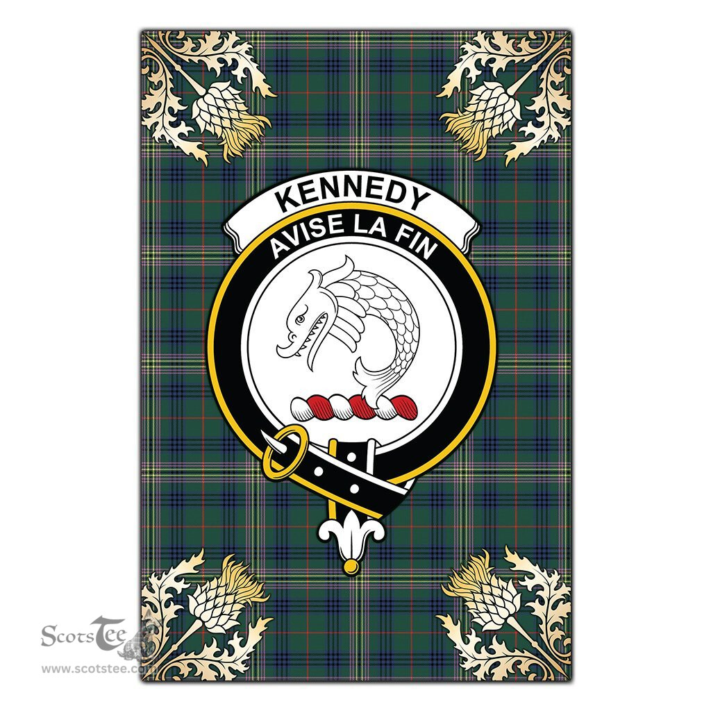 Scotstee Shop Kennedy Modern Clan Crest Gold Thistle New Garden Flag, buffalo plaid garden flag,scottish clan flags,scottish clan flags uk,scottish family crest flags,scottish flag tartans,Scottish Tartan House Flag,Tartan Clan Flag,tartan day flag,Tartan Garden Flag,Clan Badge Tartan Flag,clan tartan flag,green tartan flag, scottish family crest flags,scottish clan flags,scottish clan flags uk,scottish family crest flags,scottish flag tartans,scottish tartan flag,tartan army flag