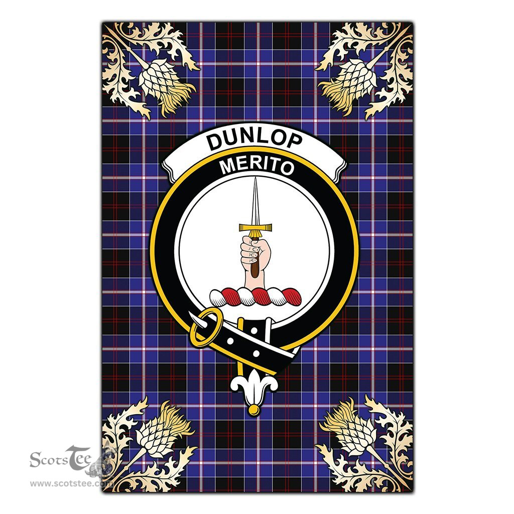 Scotstee Shop Dunlop Modern Clan Crest Gold Thistle New Garden Flag, buffalo plaid garden flag,scottish clan flags,scottish clan flags uk,scottish family crest flags,scottish flag tartans,Scottish Tartan House Flag,Tartan Clan Flag,tartan day flag,Tartan Garden Flag,Clan Badge Tartan Flag,clan tartan flag,green tartan flag, scottish family crest flags,scottish clan flags,scottish clan flags uk,scottish family crest flags,scottish flag tartans,scottish tartan flag,tartan army flag