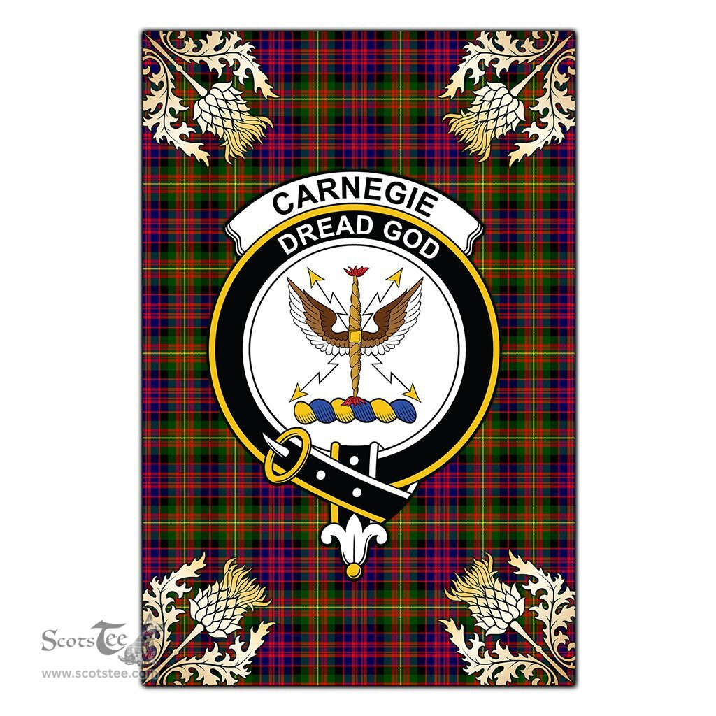 Scotstee Shop Carnegie Modern Clan Crest Gold Thistle New Garden Flag, buffalo plaid garden flag,scottish clan flags,scottish clan flags uk,scottish family crest flags,scottish flag tartans,Scottish Tartan House Flag,Tartan Clan Flag,tartan day flag,Tartan Garden Flag,Clan Badge Tartan Flag,clan tartan flag,green tartan flag, scottish family crest flags,scottish clan flags,scottish clan flags uk,scottish family crest flags,scottish flag tartans,scottish tartan flag,tartan army flag