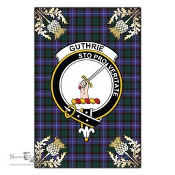 Scotstee Shop Guthrie Modern Clan Crest Gold Thistle New Garden Flag, buffalo plaid garden flag,scottish clan flags,scottish clan flags uk,scottish family crest flags,scottish flag tartans,Scottish Tartan House Flag,Tartan Clan Flag,tartan day flag,Tartan Garden Flag,Clan Badge Tartan Flag,clan tartan flag,green tartan flag, scottish family crest flags,scottish clan flags,scottish clan flags uk,scottish family crest flags,scottish flag tartans,scottish tartan flag,tartan army flag