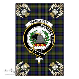 Scotstee Shop MacLaren Modern Clan Crest Gold Thistle New Garden Flag, buffalo plaid garden flag,scottish clan flags,scottish clan flags uk,scottish family crest flags,scottish flag tartans,Scottish Tartan House Flag,Tartan Clan Flag,tartan day flag,Tartan Garden Flag,Clan Badge Tartan Flag,clan tartan flag,green tartan flag, scottish family crest flags,scottish clan flags,scottish clan flags uk,scottish family crest flags,scottish flag tartans,scottish tartan flag,tartan army flag
