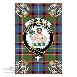 Scotstee Shop Aikenhead Clan Crest Gold Thistle New Garden Flag, buffalo plaid garden flag,scottish clan flags,scottish clan flags uk,scottish family crest flags,scottish flag tartans,Scottish Tartan House Flag,Tartan Clan Flag,tartan day flag,Tartan Garden Flag,Clan Badge Tartan Flag,clan tartan flag,green tartan flag, scottish family crest flags,scottish clan flags,scottish clan flags uk,scottish family crest flags,scottish flag tartans,scottish tartan flag,tartan army flag