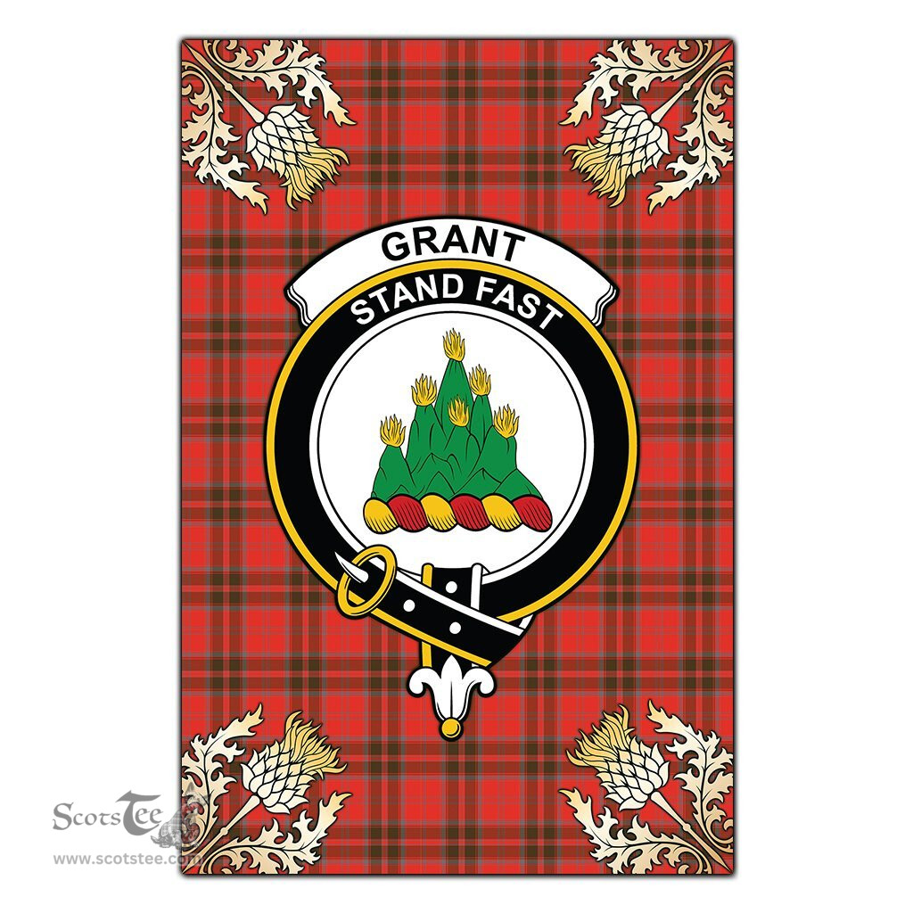 Scotstee Shop Grant Weathered Clan Crest Gold Thistle New Garden Flag, buffalo plaid garden flag,scottish clan flags,scottish clan flags uk,scottish family crest flags,scottish flag tartans,Scottish Tartan House Flag,Tartan Clan Flag,tartan day flag,Tartan Garden Flag,Clan Badge Tartan Flag,clan tartan flag,green tartan flag, scottish family crest flags,scottish clan flags,scottish clan flags uk,scottish family crest flags,scottish flag tartans,scottish tartan flag,tartan army flag