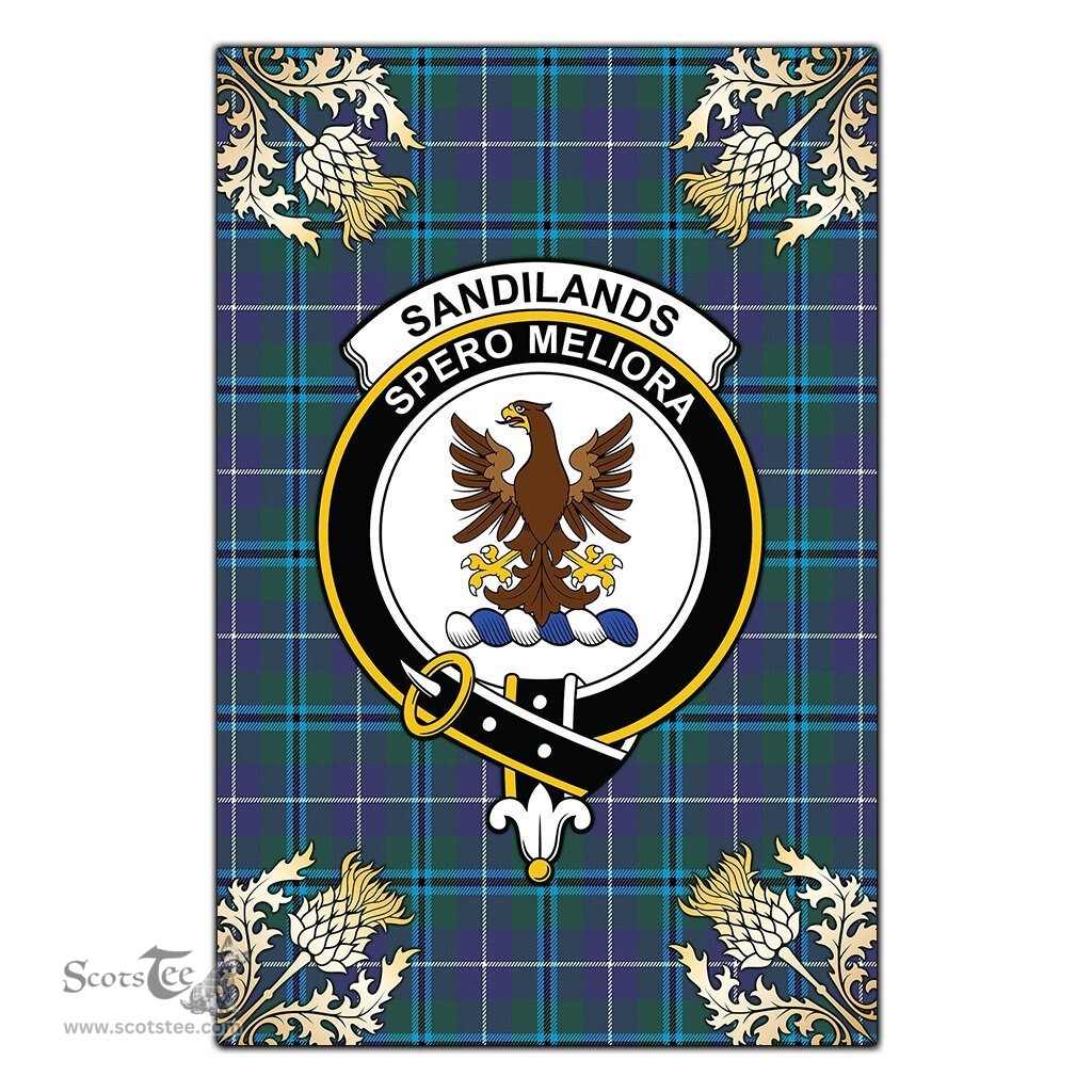 Scotstee Shop Sandilands Clan Crest Gold Thistle New Garden Flag, buffalo plaid garden flag,scottish clan flags,scottish clan flags uk,scottish family crest flags,scottish flag tartans,Scottish Tartan House Flag,Tartan Clan Flag,tartan day flag,Tartan Garden Flag,Clan Badge Tartan Flag,clan tartan flag,green tartan flag, scottish family crest flags,scottish clan flags,scottish clan flags uk,scottish family crest flags,scottish flag tartans,scottish tartan flag,tartan army flag