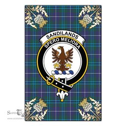 Scotstee Shop Sandilands Clan Crest Gold Thistle New Garden Flag, buffalo plaid garden flag,scottish clan flags,scottish clan flags uk,scottish family crest flags,scottish flag tartans,Scottish Tartan House Flag,Tartan Clan Flag,tartan day flag,Tartan Garden Flag,Clan Badge Tartan Flag,clan tartan flag,green tartan flag, scottish family crest flags,scottish clan flags,scottish clan flags uk,scottish family crest flags,scottish flag tartans,scottish tartan flag,tartan army flag