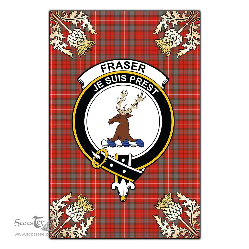 Scotstee Shop Fraser Weathered Clan Crest Gold Thistle New Garden Flag, buffalo plaid garden flag,scottish clan flags,scottish clan flags uk,scottish family crest flags,scottish flag tartans,Scottish Tartan House Flag,Tartan Clan Flag,tartan day flag,Tartan Garden Flag,Clan Badge Tartan Flag,clan tartan flag,green tartan flag, scottish family crest flags,scottish clan flags,scottish clan flags uk,scottish family crest flags,scottish flag tartans,scottish tartan flag,tartan army flag