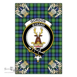 Scotstee Shop Gordon Old Ancient Clan Crest Gold Thistle New Garden Flag, buffalo plaid garden flag,scottish clan flags,scottish clan flags uk,scottish family crest flags,scottish flag tartans,Scottish Tartan House Flag,Tartan Clan Flag,tartan day flag,Tartan Garden Flag,Clan Badge Tartan Flag,clan tartan flag,green tartan flag, scottish family crest flags,scottish clan flags,scottish clan flags uk,scottish family crest flags,scottish flag tartans,scottish tartan flag,tartan army flag