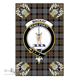 Scotstee Shop MacKay Weathered Clan Crest Gold Thistle New Garden Flag, buffalo plaid garden flag,scottish clan flags,scottish clan flags uk,scottish family crest flags,scottish flag tartans,Scottish Tartan House Flag,Tartan Clan Flag,tartan day flag,Tartan Garden Flag,Clan Badge Tartan Flag,clan tartan flag,green tartan flag, scottish family crest flags,scottish clan flags,scottish clan flags uk,scottish family crest flags,scottish flag tartans,scottish tartan flag,tartan army flag