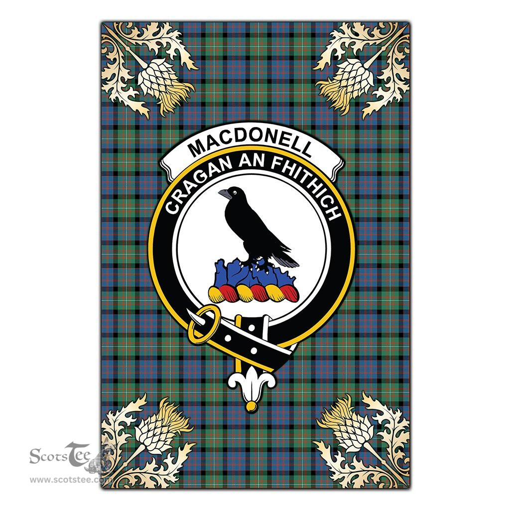Scotstee Shop MacDonnell of Glengarry Ancient Clan Crest Gold Thistle New Garden Flag, buffalo plaid garden flag,scottish clan flags,scottish clan flags uk,scottish family crest flags,scottish flag tartans,Scottish Tartan House Flag,Tartan Clan Flag,tartan day flag,Tartan Garden Flag,Clan Badge Tartan Flag,clan tartan flag,green tartan flag, scottish family crest flags,scottish clan flags,scottish clan flags uk,scottish family crest flags,scottish flag tartans,scottish tartan flag,tartan army flag