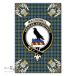 Scotstee Shop MacDonnell of Glengarry Ancient Clan Crest Gold Thistle New Garden Flag, buffalo plaid garden flag,scottish clan flags,scottish clan flags uk,scottish family crest flags,scottish flag tartans,Scottish Tartan House Flag,Tartan Clan Flag,tartan day flag,Tartan Garden Flag,Clan Badge Tartan Flag,clan tartan flag,green tartan flag, scottish family crest flags,scottish clan flags,scottish clan flags uk,scottish family crest flags,scottish flag tartans,scottish tartan flag,tartan army flag