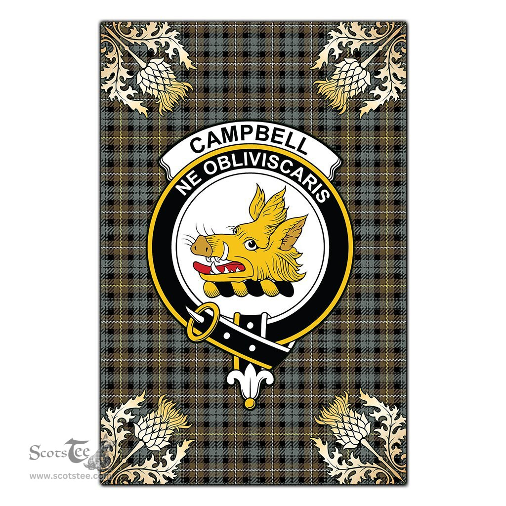 Scotstee Shop Campbell Argyll Weathered Clan Crest Gold Thistle New Garden Flag, buffalo plaid garden flag,scottish clan flags,scottish clan flags uk,scottish family crest flags,scottish flag tartans,Scottish Tartan House Flag,Tartan Clan Flag,tartan day flag,Tartan Garden Flag,Clan Badge Tartan Flag,clan tartan flag,green tartan flag, scottish family crest flags,scottish clan flags,scottish clan flags uk,scottish family crest flags,scottish flag tartans,scottish tartan flag,tartan army flag