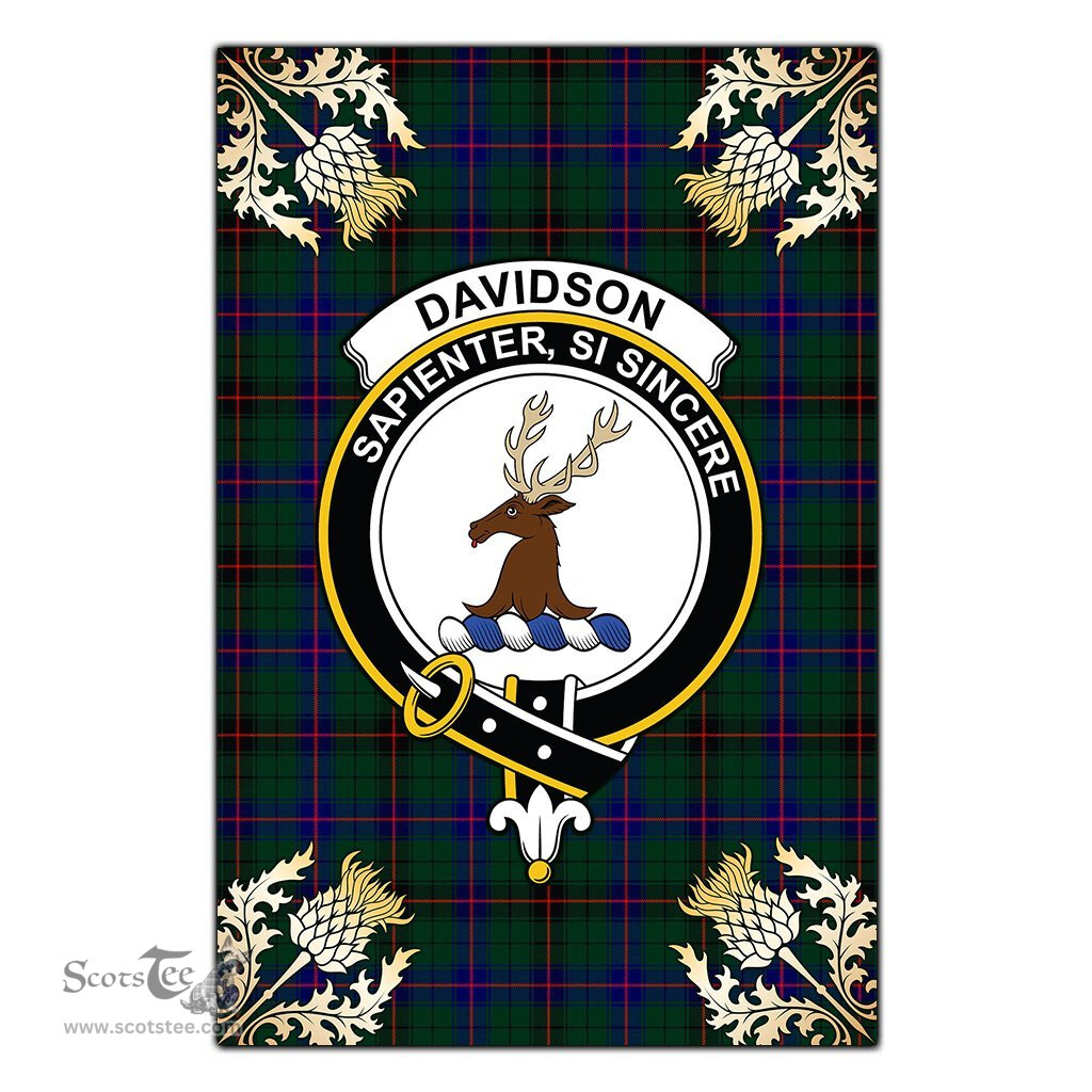 Scotstee Shop Davidson Modern Clan Crest Gold Thistle New Garden Flag, buffalo plaid garden flag,scottish clan flags,scottish clan flags uk,scottish family crest flags,scottish flag tartans,Scottish Tartan House Flag,Tartan Clan Flag,tartan day flag,Tartan Garden Flag,Clan Badge Tartan Flag,clan tartan flag,green tartan flag, scottish family crest flags,scottish clan flags,scottish clan flags uk,scottish family crest flags,scottish flag tartans,scottish tartan flag,tartan army flag
