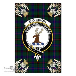 Scotstee Shop Davidson Modern Clan Crest Gold Thistle New Garden Flag, buffalo plaid garden flag,scottish clan flags,scottish clan flags uk,scottish family crest flags,scottish flag tartans,Scottish Tartan House Flag,Tartan Clan Flag,tartan day flag,Tartan Garden Flag,Clan Badge Tartan Flag,clan tartan flag,green tartan flag, scottish family crest flags,scottish clan flags,scottish clan flags uk,scottish family crest flags,scottish flag tartans,scottish tartan flag,tartan army flag