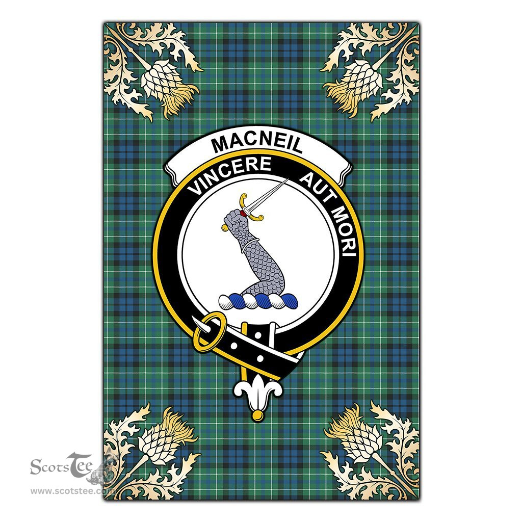 Scotstee Shop MacNeil of Colonsay Ancient Clan Crest Gold Thistle New Garden Flag, buffalo plaid garden flag,scottish clan flags,scottish clan flags uk,scottish family crest flags,scottish flag tartans,Scottish Tartan House Flag,Tartan Clan Flag,tartan day flag,Tartan Garden Flag,Clan Badge Tartan Flag,clan tartan flag,green tartan flag, scottish family crest flags,scottish clan flags,scottish clan flags uk,scottish family crest flags,scottish flag tartans,scottish tartan flag,tartan army flag