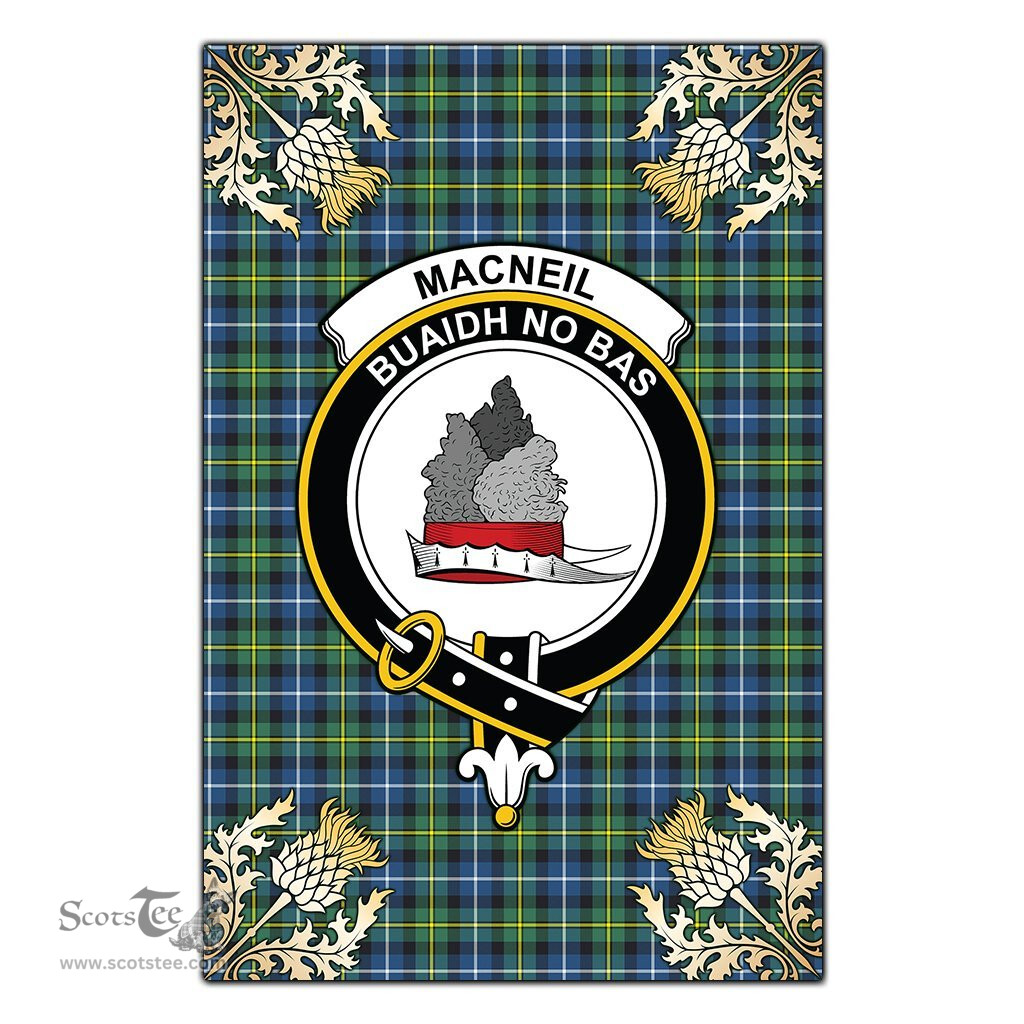 Scotstee Shop MacNeil of Barra Ancient Clan Crest Gold Thistle New Garden Flag, buffalo plaid garden flag,scottish clan flags,scottish clan flags uk,scottish family crest flags,scottish flag tartans,Scottish Tartan House Flag,Tartan Clan Flag,tartan day flag,Tartan Garden Flag,Clan Badge Tartan Flag,clan tartan flag,green tartan flag, scottish family crest flags,scottish clan flags,scottish clan flags uk,scottish family crest flags,scottish flag tartans,scottish tartan flag,tartan army flag