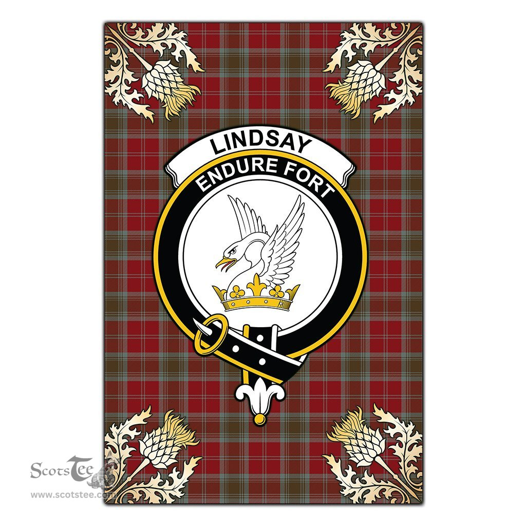 Scotstee Shop Lindsay Weathered Clan Crest Gold Thistle New Garden Flag, buffalo plaid garden flag,scottish clan flags,scottish clan flags uk,scottish family crest flags,scottish flag tartans,Scottish Tartan House Flag,Tartan Clan Flag,tartan day flag,Tartan Garden Flag,Clan Badge Tartan Flag,clan tartan flag,green tartan flag, scottish family crest flags,scottish clan flags,scottish clan flags uk,scottish family crest flags,scottish flag tartans,scottish tartan flag,tartan army flag