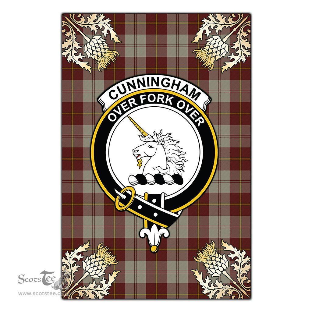 Scotstee Shop Cunningham Burgundy Dancers Clan Crest Gold Thistle New Garden Flag, buffalo plaid garden flag,scottish clan flags,scottish clan flags uk,scottish family crest flags,scottish flag tartans,Scottish Tartan House Flag,Tartan Clan Flag,tartan day flag,Tartan Garden Flag,Clan Badge Tartan Flag,clan tartan flag,green tartan flag, scottish family crest flags,scottish clan flags,scottish clan flags uk,scottish family crest flags,scottish flag tartans,scottish tartan flag,tartan army flag