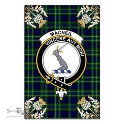 Scotstee Shop MacNeil of Colonsay Modern Clan Crest Gold Thistle New Garden Flag, buffalo plaid garden flag,scottish clan flags,scottish clan flags uk,scottish family crest flags,scottish flag tartans,Scottish Tartan House Flag,Tartan Clan Flag,tartan day flag,Tartan Garden Flag,Clan Badge Tartan Flag,clan tartan flag,green tartan flag, scottish family crest flags,scottish clan flags,scottish clan flags uk,scottish family crest flags,scottish flag tartans,scottish tartan flag,tartan army flag