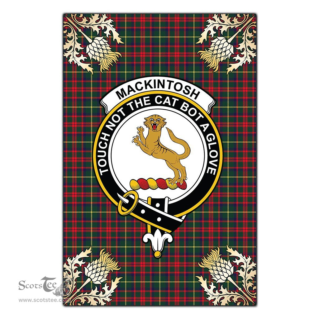 Scotstee Shop MacKintosh Hunting Modern Clan Crest Gold Thistle New Garden Flag, buffalo plaid garden flag,scottish clan flags,scottish clan flags uk,scottish family crest flags,scottish flag tartans,Scottish Tartan House Flag,Tartan Clan Flag,tartan day flag,Tartan Garden Flag,Clan Badge Tartan Flag,clan tartan flag,green tartan flag, scottish family crest flags,scottish clan flags,scottish clan flags uk,scottish family crest flags,scottish flag tartans,scottish tartan flag,tartan army flag