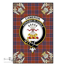 Scotstee Shop Cameron of Lochiel Ancient Clan Crest Gold Thistle New Garden Flag, buffalo plaid garden flag,scottish clan flags,scottish clan flags uk,scottish family crest flags,scottish flag tartans,Scottish Tartan House Flag,Tartan Clan Flag,tartan day flag,Tartan Garden Flag,Clan Badge Tartan Flag,clan tartan flag,green tartan flag, scottish family crest flags,scottish clan flags,scottish clan flags uk,scottish family crest flags,scottish flag tartans,scottish tartan flag,tartan army flag