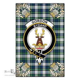 Scotstee Shop Gordon Dress Ancient Clan Crest Gold Thistle New Garden Flag, buffalo plaid garden flag,scottish clan flags,scottish clan flags uk,scottish family crest flags,scottish flag tartans,Scottish Tartan House Flag,Tartan Clan Flag,tartan day flag,Tartan Garden Flag,Clan Badge Tartan Flag,clan tartan flag,green tartan flag, scottish family crest flags,scottish clan flags,scottish clan flags uk,scottish family crest flags,scottish flag tartans,scottish tartan flag,tartan army flag