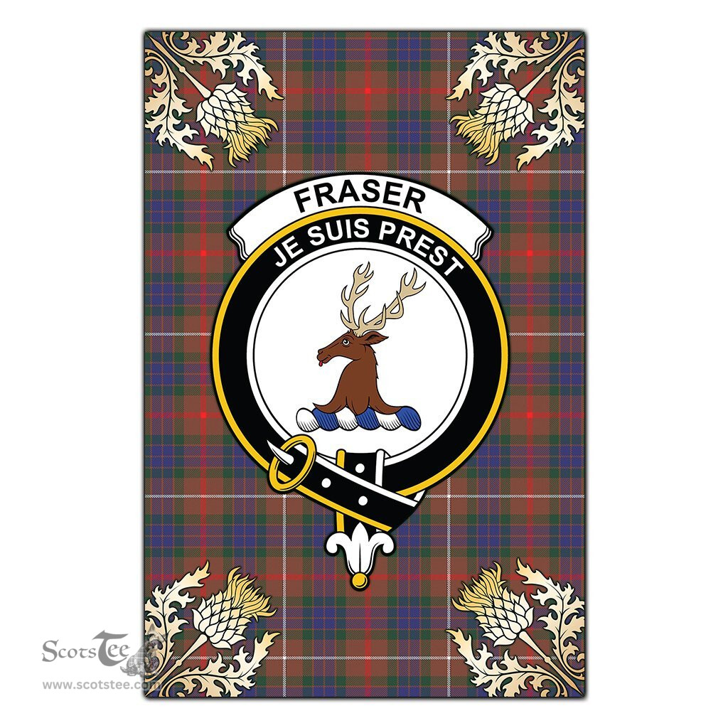 Scotstee Shop Fraser Hunting Modern Clan Crest Gold Thistle New Garden Flag, buffalo plaid garden flag,scottish clan flags,scottish clan flags uk,scottish family crest flags,scottish flag tartans,Scottish Tartan House Flag,Tartan Clan Flag,tartan day flag,Tartan Garden Flag,Clan Badge Tartan Flag,clan tartan flag,green tartan flag, scottish family crest flags,scottish clan flags,scottish clan flags uk,scottish family crest flags,scottish flag tartans,scottish tartan flag,tartan army flag