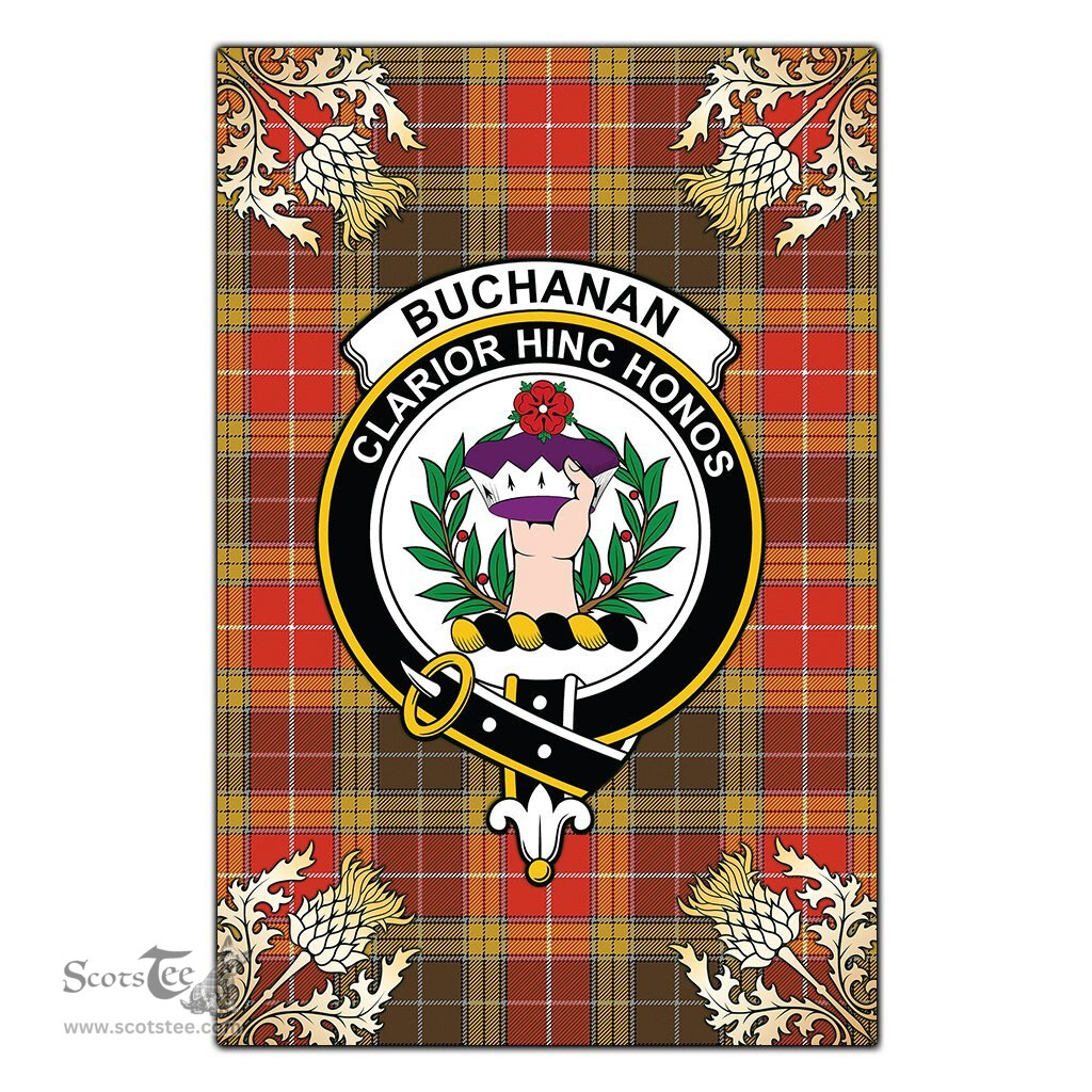 Scotstee Shop Buchanan Old Set Weathered Clan Crest Gold Thistle New Garden Flag, buffalo plaid garden flag,scottish clan flags,scottish clan flags uk,scottish family crest flags,scottish flag tartans,Scottish Tartan House Flag,Tartan Clan Flag,tartan day flag,Tartan Garden Flag,Clan Badge Tartan Flag,clan tartan flag,green tartan flag, scottish family crest flags,scottish clan flags,scottish clan flags uk,scottish family crest flags,scottish flag tartans,scottish tartan flag,tartan army flag