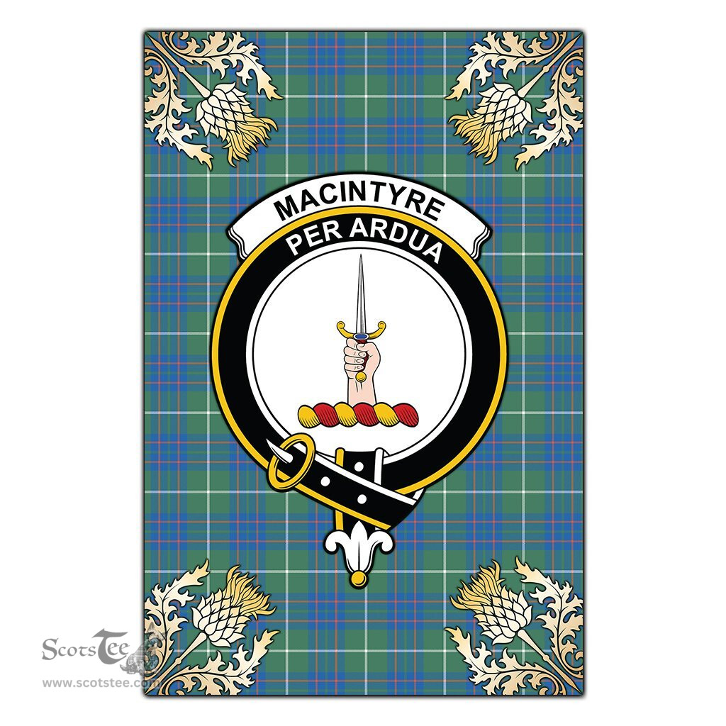Scotstee Shop MacIntyre Hunting Ancient Clan Crest Gold Thistle New Garden Flag, buffalo plaid garden flag,scottish clan flags,scottish clan flags uk,scottish family crest flags,scottish flag tartans,Scottish Tartan House Flag,Tartan Clan Flag,tartan day flag,Tartan Garden Flag,Clan Badge Tartan Flag,clan tartan flag,green tartan flag, scottish family crest flags,scottish clan flags,scottish clan flags uk,scottish family crest flags,scottish flag tartans,scottish tartan flag,tartan army flag