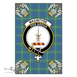 Scotstee Shop MacIntyre Hunting Ancient Clan Crest Gold Thistle New Garden Flag, buffalo plaid garden flag,scottish clan flags,scottish clan flags uk,scottish family crest flags,scottish flag tartans,Scottish Tartan House Flag,Tartan Clan Flag,tartan day flag,Tartan Garden Flag,Clan Badge Tartan Flag,clan tartan flag,green tartan flag, scottish family crest flags,scottish clan flags,scottish clan flags uk,scottish family crest flags,scottish flag tartans,scottish tartan flag,tartan army flag