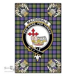 Scotstee Shop MacDonald Ancient Clan Crest Gold Thistle New Garden Flag, buffalo plaid garden flag,scottish clan flags,scottish clan flags uk,scottish family crest flags,scottish flag tartans,Scottish Tartan House Flag,Tartan Clan Flag,tartan day flag,Tartan Garden Flag,Clan Badge Tartan Flag,clan tartan flag,green tartan flag, scottish family crest flags,scottish clan flags,scottish clan flags uk,scottish family crest flags,scottish flag tartans,scottish tartan flag,tartan army flag