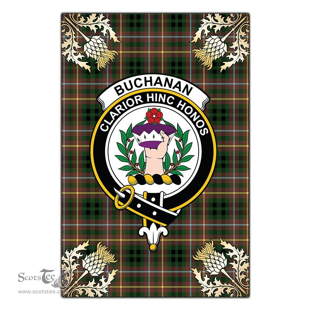 Scotstee Shop Buchanan Hunting Clan Crest Gold Thistle New Garden Flag, buffalo plaid garden flag,scottish clan flags,scottish clan flags uk,scottish family crest flags,scottish flag tartans,Scottish Tartan House Flag,Tartan Clan Flag,tartan day flag,Tartan Garden Flag,Clan Badge Tartan Flag,clan tartan flag,green tartan flag, scottish family crest flags,scottish clan flags,scottish clan flags uk,scottish family crest flags,scottish flag tartans,scottish tartan flag,tartan army flag