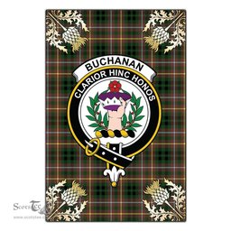 Scotstee Shop Buchanan Hunting Clan Crest Gold Thistle New Garden Flag, buffalo plaid garden flag,scottish clan flags,scottish clan flags uk,scottish family crest flags,scottish flag tartans,Scottish Tartan House Flag,Tartan Clan Flag,tartan day flag,Tartan Garden Flag,Clan Badge Tartan Flag,clan tartan flag,green tartan flag, scottish family crest flags,scottish clan flags,scottish clan flags uk,scottish family crest flags,scottish flag tartans,scottish tartan flag,tartan army flag