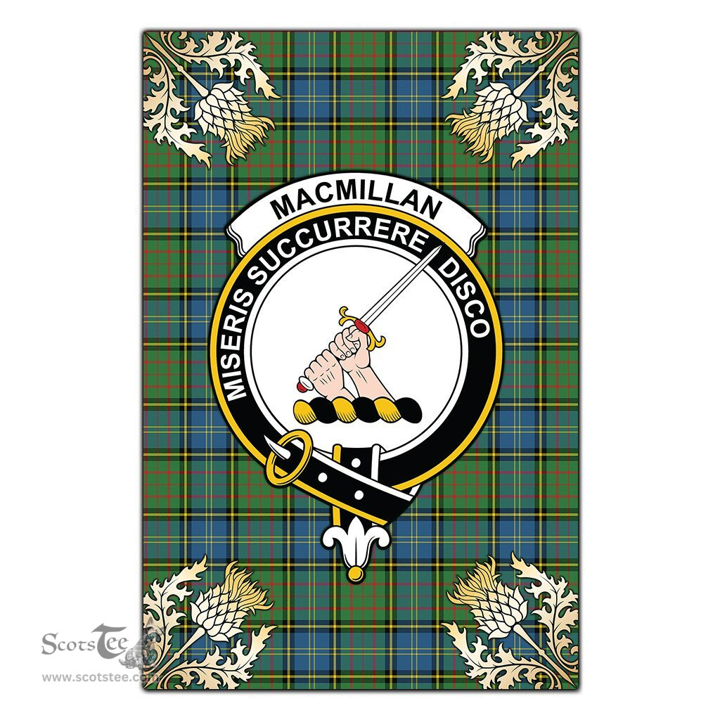 Scotstee Shop MacMillan Hunting Ancient Clan Crest Gold Thistle New Garden Flag, buffalo plaid garden flag,scottish clan flags,scottish clan flags uk,scottish family crest flags,scottish flag tartans,Scottish Tartan House Flag,Tartan Clan Flag,tartan day flag,Tartan Garden Flag,Clan Badge Tartan Flag,clan tartan flag,green tartan flag, scottish family crest flags,scottish clan flags,scottish clan flags uk,scottish family crest flags,scottish flag tartans,scottish tartan flag,tartan army flag
