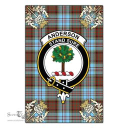 Scotstee Shop Anderson Ancient Clan Crest Gold Thistle New Garden Flag, buffalo plaid garden flag,scottish clan flags,scottish clan flags uk,scottish family crest flags,scottish flag tartans,Scottish Tartan House Flag,Tartan Clan Flag,tartan day flag,Tartan Garden Flag,Clan Badge Tartan Flag,clan tartan flag,green tartan flag, scottish family crest flags,scottish clan flags,scottish clan flags uk,scottish family crest flags,scottish flag tartans,scottish tartan flag,tartan army flag