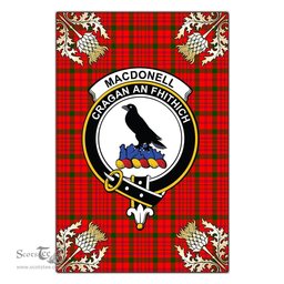 Scotstee Shop MacDonnell of Keppoch Modern Clan Crest Gold Thistle New Garden Flag, buffalo plaid garden flag,scottish clan flags,scottish clan flags uk,scottish family crest flags,scottish flag tartans,Scottish Tartan House Flag,Tartan Clan Flag,tartan day flag,Tartan Garden Flag,Clan Badge Tartan Flag,clan tartan flag,green tartan flag, scottish family crest flags,scottish clan flags,scottish clan flags uk,scottish family crest flags,scottish flag tartans,scottish tartan flag,tartan army flag