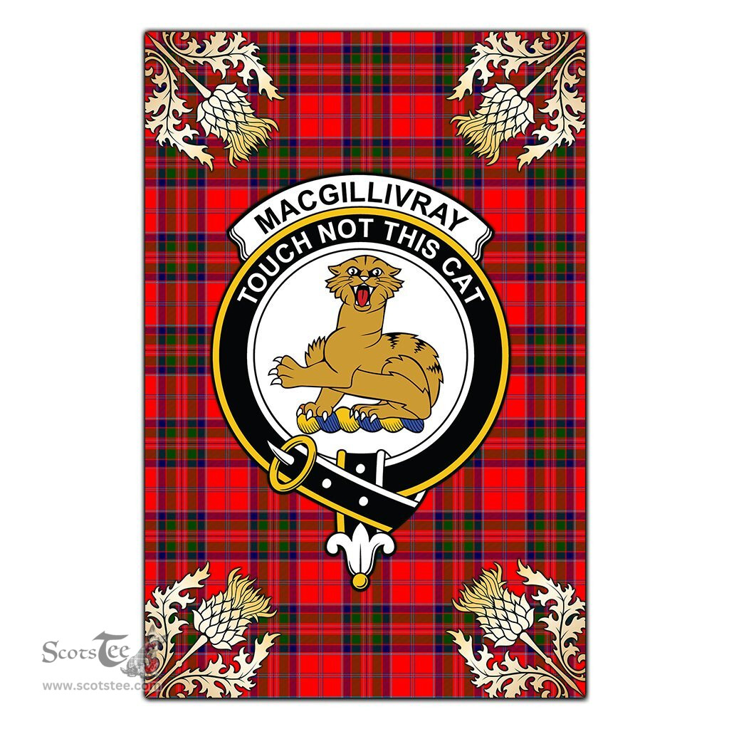 Scotstee Shop MacGillivray Modern Clan Crest Gold Thistle New Garden Flag, buffalo plaid garden flag,scottish clan flags,scottish clan flags uk,scottish family crest flags,scottish flag tartans,Scottish Tartan House Flag,Tartan Clan Flag,tartan day flag,Tartan Garden Flag,Clan Badge Tartan Flag,clan tartan flag,green tartan flag, scottish family crest flags,scottish clan flags,scottish clan flags uk,scottish family crest flags,scottish flag tartans,scottish tartan flag,tartan army flag
