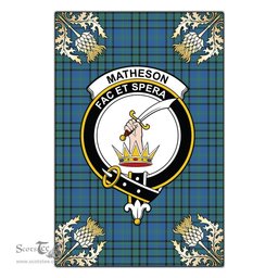 Scotstee Shop Matheson Hunting Ancient Clan Crest Gold Thistle New Garden Flag, buffalo plaid garden flag,scottish clan flags,scottish clan flags uk,scottish family crest flags,scottish flag tartans,Scottish Tartan House Flag,Tartan Clan Flag,tartan day flag,Tartan Garden Flag,Clan Badge Tartan Flag,clan tartan flag,green tartan flag, scottish family crest flags,scottish clan flags,scottish clan flags uk,scottish family crest flags,scottish flag tartans,scottish tartan flag,tartan army flag