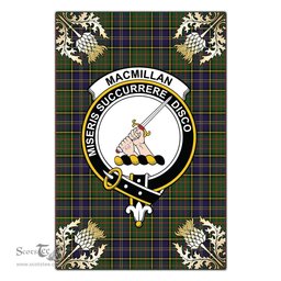 Scotstee Shop MacMillan Hunting Modern Clan Crest Gold Thistle New Garden Flag, buffalo plaid garden flag,scottish clan flags,scottish clan flags uk,scottish family crest flags,scottish flag tartans,Scottish Tartan House Flag,Tartan Clan Flag,tartan day flag,Tartan Garden Flag,Clan Badge Tartan Flag,clan tartan flag,green tartan flag, scottish family crest flags,scottish clan flags,scottish clan flags uk,scottish family crest flags,scottish flag tartans,scottish tartan flag,tartan army flag