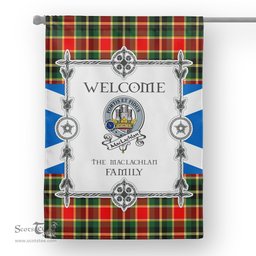 MacLachlan Hunting Modern Tartan Garden Flag Clan Badge Tartan Flag Scottish Tartan House Flag, tartan garden flag, Tartan Flag, Crest Garden Flag, Garden Flag, Ireland Garden Flag, Family Crest, Custom Flag, Custom Garden Flag, Ireland Custom Flag, clan tartan flags