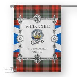 MacLachlan Weathered Tartan Garden Flag Clan Badge Tartan Flag Scottish Tartan House Flag, tartan garden flag, Tartan Flag, Crest Garden Flag, Garden Flag, Ireland Garden Flag, Family Crest, Custom Flag, Custom Garden Flag, Ireland Custom Flag, clan tartan flags