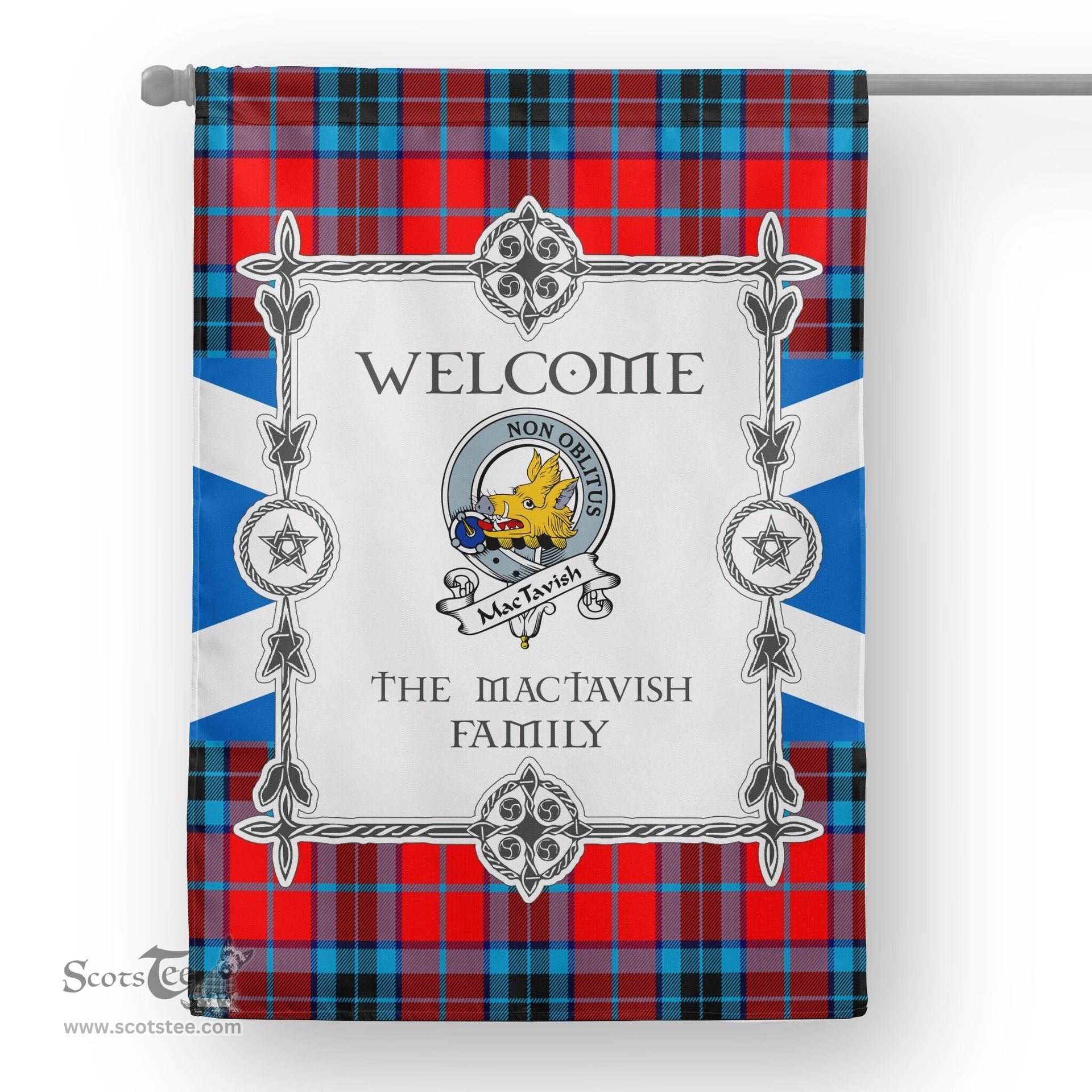 MacTavish Tartan Garden Flag Clan Badge Tartan Flag Scottish Tartan House Flag, tartan garden flag, Tartan Flag, Crest Garden Flag, Garden Flag, Ireland Garden Flag, Family Crest, Custom Flag, Custom Garden Flag, Ireland Custom Flag, clan tartan flags