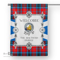 MacTavish Tartan Garden Flag Clan Badge Tartan Flag Scottish Tartan House Flag, tartan garden flag, Tartan Flag, Crest Garden Flag, Garden Flag, Ireland Garden Flag, Family Crest, Custom Flag, Custom Garden Flag, Ireland Custom Flag, clan tartan flags