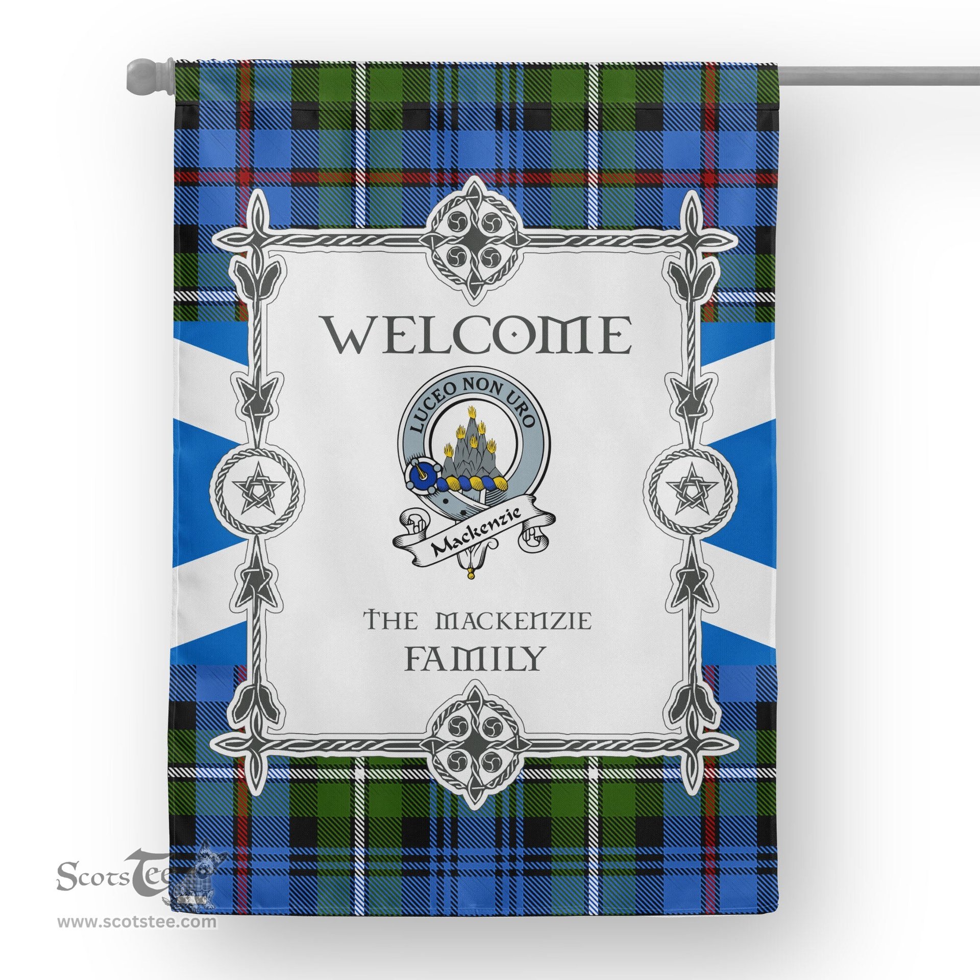 MacKenzie Tartan Garden Flag Clan Badge Tartan Flag Scottish Tartan House Flag, tartan garden flag, Tartan Flag, Crest Garden Flag, Garden Flag, Ireland Garden Flag, Family Crest, Custom Flag, Custom Garden Flag, Ireland Custom Flag, clan tartan flags