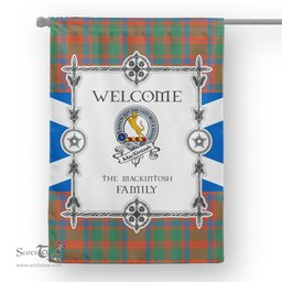 MacKintosh Ancient Tartan Garden Flag Clan Badge Tartan Flag Scottish Tartan House Flag, tartan garden flag, Tartan Flag, Crest Garden Flag, Garden Flag, Ireland Garden Flag, Family Crest, Custom Flag, Custom Garden Flag, Ireland Custom Flag, clan tartan flags