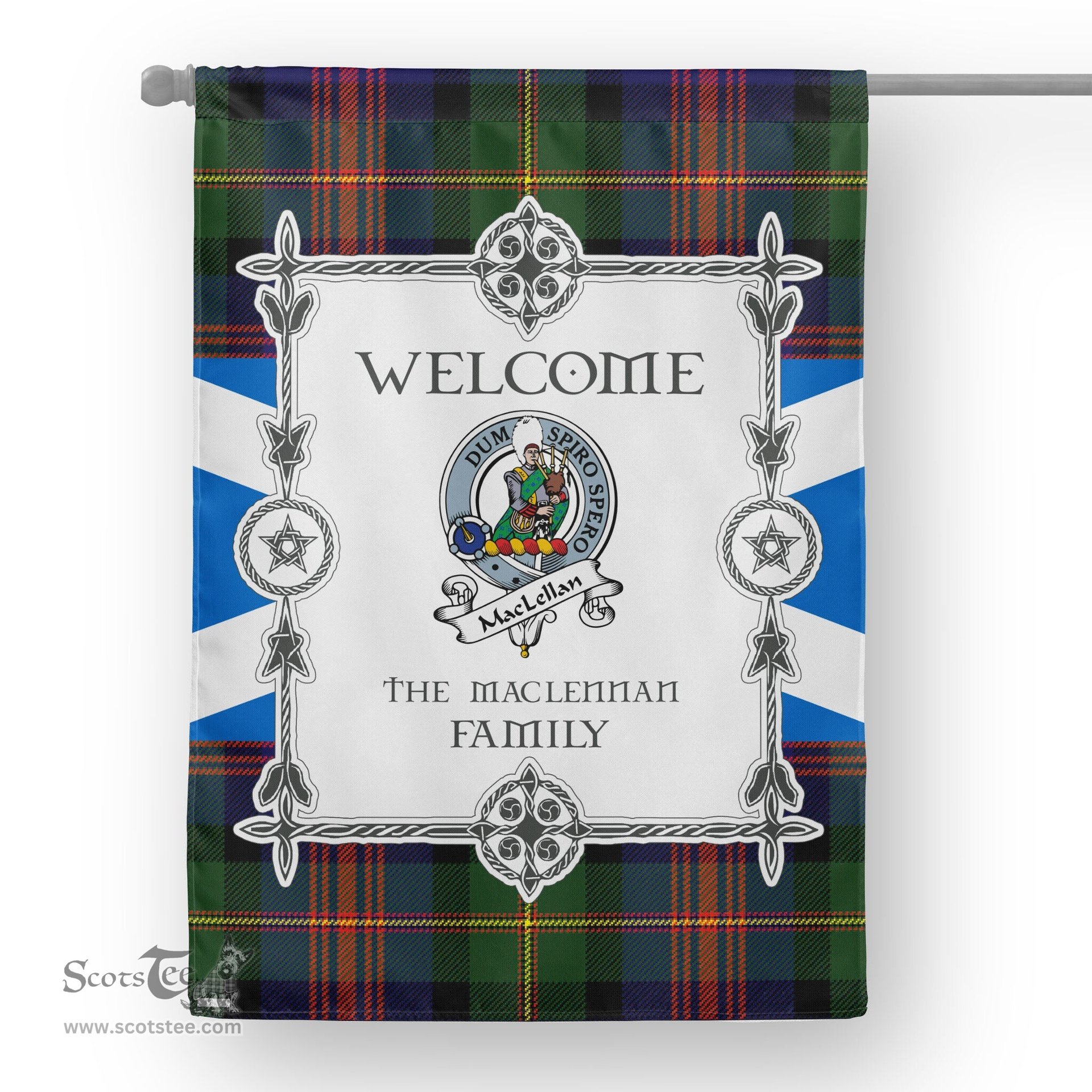 MacLennan Tartan Garden Flag Clan Badge Tartan Flag Scottish Tartan House Flag, tartan garden flag, Tartan Flag, Crest Garden Flag, Garden Flag, Ireland Garden Flag, Family Crest, Custom Flag, Custom Garden Flag, Ireland Custom Flag, clan tartan flags